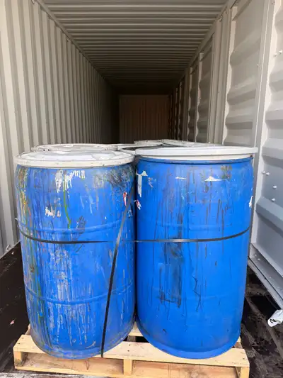 Selling heavy-duty industrial-grade plastic drums. These are UN-rated (1H2 / Y250), meaning they’re...