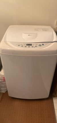 LG top load washer