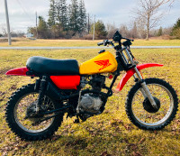 1979 Honda XL75 Dirt Bike Motorcycle