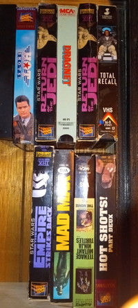 VHS collection 