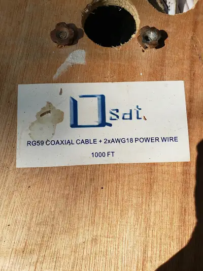Coaxial cable G59 - 1000 feet, View more