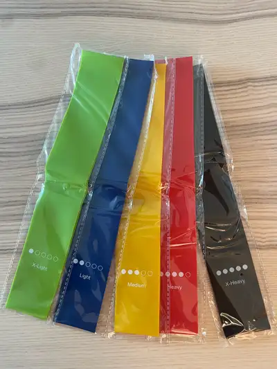 Resistance Bands Set 5 Levels + Carry Bag, View more