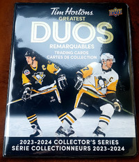 Cartable de collection NHL TIM HORTONS DUOS 2024 binder