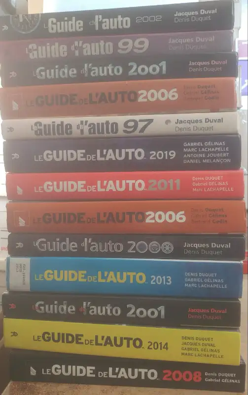Guide de l'auto. Annuel de l'auto. Carnet de route. in Textbooks in Longueuil / South Shore - Image 9