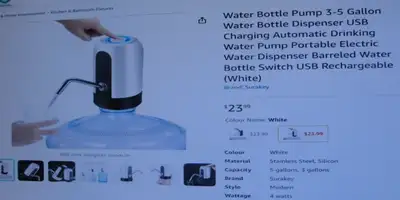 new Water Bottle Pump, View more