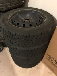 Winter tires with rims 