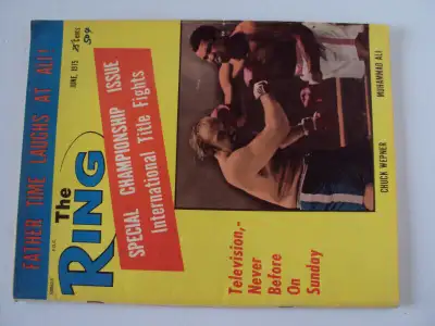 THE RING JUNE 1975 - MUHAMMAD ALI ON COVER, View more