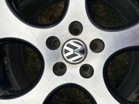 2010 VW GTI Wheels and Tires - Good Condition - Genuine Original