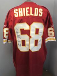 Authentic Reebok Will Shield Kansas City Chiefs Signed Jersey  