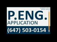Application for P.Eng.