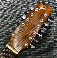 1980's Fender F-330-12 Dreadnaught Acoustic Made in Korea 