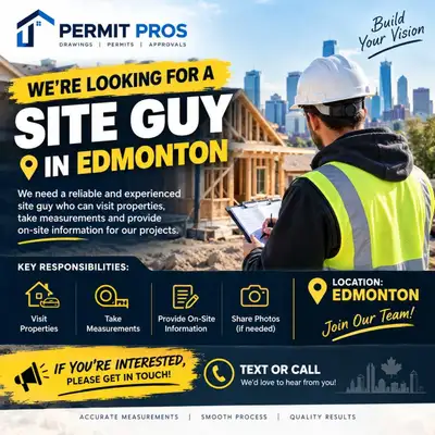 Hiring: Site Measurement Specialist BC, View more