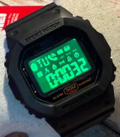 SKMEI-1629 Bluetooth Smart Watch-Fitness Tracker=NEW=, View more
