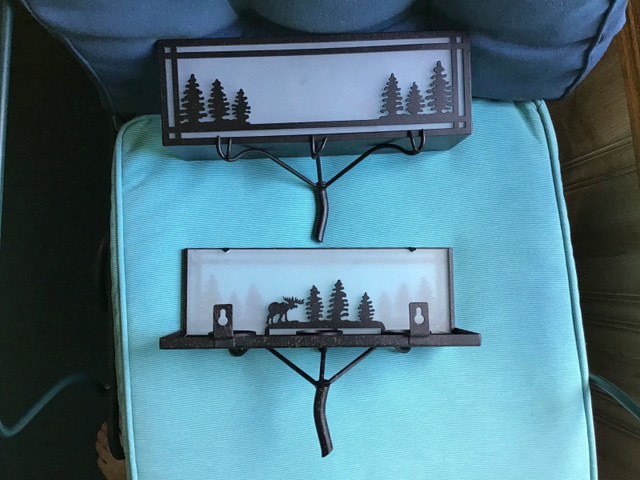 *Partylite “Woodland Moose” wall sconces  in Home Décor & Accents in Thunder Bay - Image 3