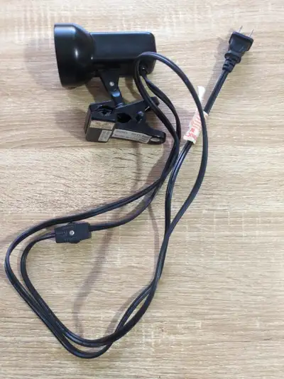 Small clamp on lamp / clip on lamp, View more