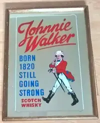 Johnnie Walker "Born 1820 Still Going Strong" Scotch Whisky