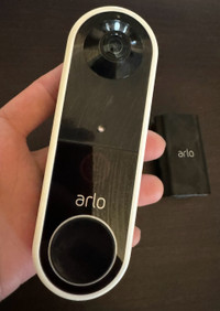 Arlo Essential Video Doorbell - Battery Operated, Wire-Free 