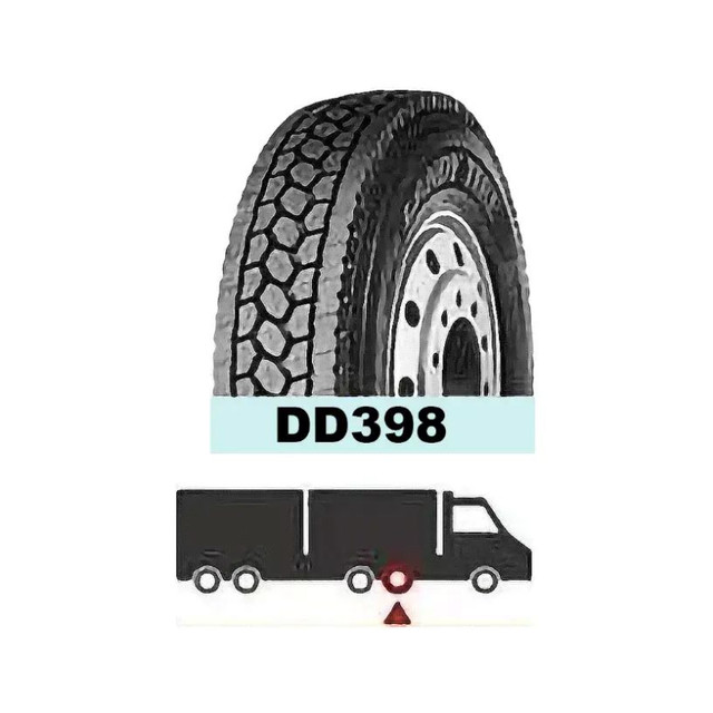 Truck wheel-INNING 11R22.5 DD398 in Other in City of Toronto - Image 2