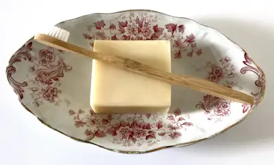 Antiquité 1890 Plateau porcelaine J.H. Weatherby Angleterre, View more