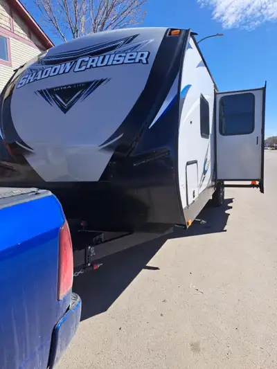 We have owned this trailer since new and it has a surprisingly spacious layout with double bunk beds...