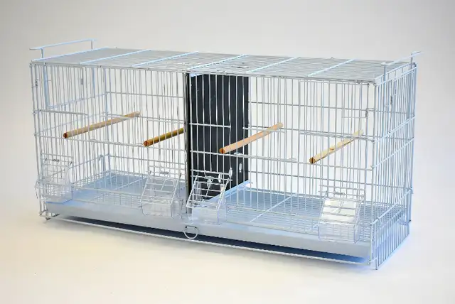 30" STACKED FINCH CANARY BREEDING CAGE (SET OF OF 4 CAGES) in Birds for Rehoming in Mississauga / Peel Region - Image 4