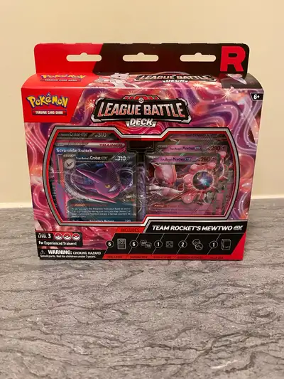 Pokemon, Team Rocket’s Mewtwo ex League Battle Deck, View more