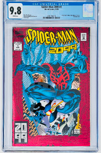 Marvel Comics Spider-Man 2099 #1 CGC 9.8 White Pages