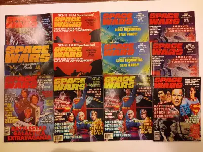 VINTAGE SPACE WARS Vol  1  SCI-FI MAGAZINE COLLECTION, View more