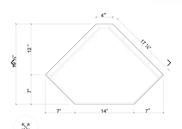 new sealed BIG Phoenix Corner Shelf Wall Mounted in Home Décor & Accents in Markham / York Region - Image 3