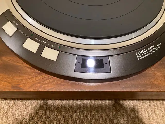 Denon DP-75 turntable with Denon DA-307 tonearm in Stereo Systems & Home Theatre in Mississauga / Peel Region - Image 6