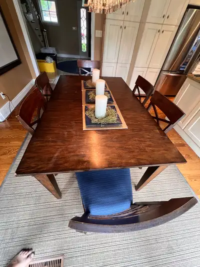 Ethan Allen Kitchen Table and Chairs, View more