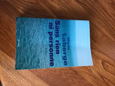 Livre Sans rien ni personne, View more