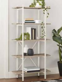 Brand New - 5-Shelf BOOKCASE (63" Height)