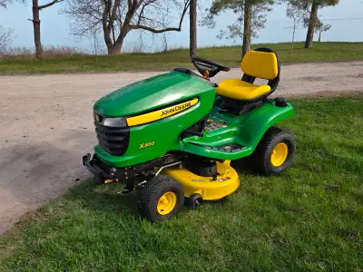 John Deere X300 Lawn Mower For Sale, View more
