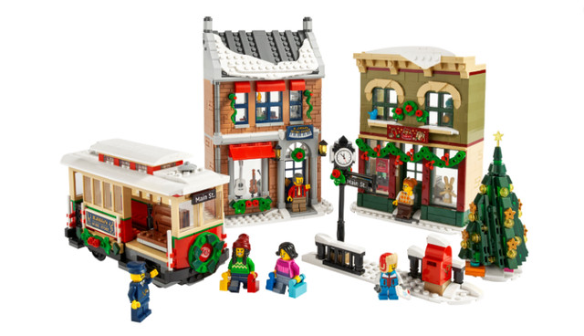 LEGO Icon Holiday Main Street 10308 Christmas Winter Village NEW in Toys & Games in Calgary