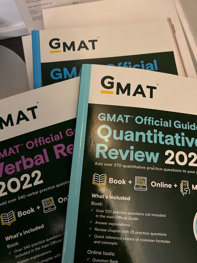 GMAT OG 2022 in Textbooks in City of Toronto