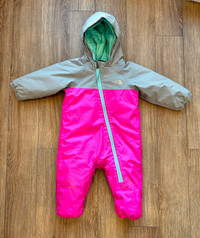 North Face snow suit 6 - 12months old