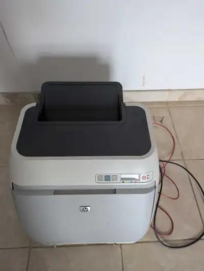 HP color laser jet 2605dn duplex network printer, View more
