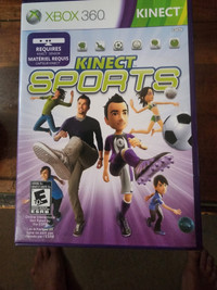 Xbox 360 Kinect Sports video game, excellent shape