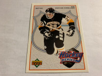 1991-92 Upper Deck HOCKEY Heroes Brett Hull #3/9 NM -MT.