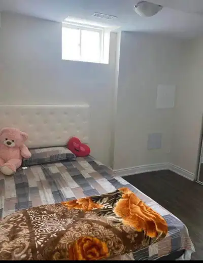 Private room in 2 bedroom basement, other room is taken by a couple. utilities included, shared kitc...