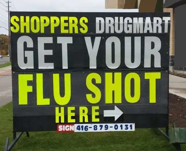 Mobile sign rentals | portable, FULL SIZE "Cheaper Guarantee" in Other Business & Industrial in City of Toronto - Image 3