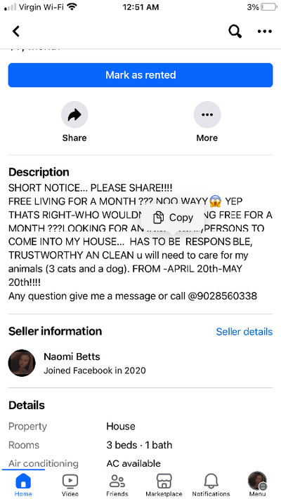 LOOKING FOR A HOUSE AN PET SITTER
