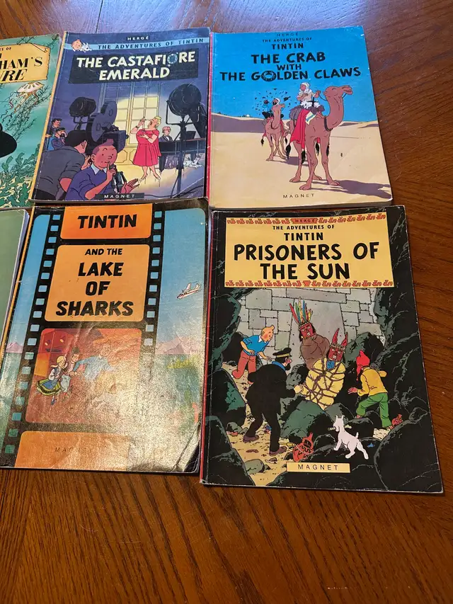 Tintin Books, Vintage 1970s in Comics & Graphic Novels in Kingston - Image 4