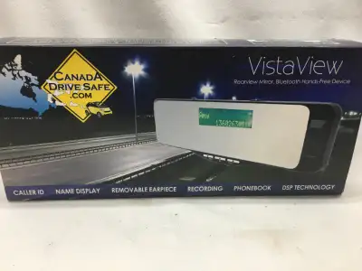 VistaView Rear View Bluetooth Mirror, View more