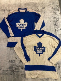 Vintage 60s 70s Toronto maple leafs jerseys 