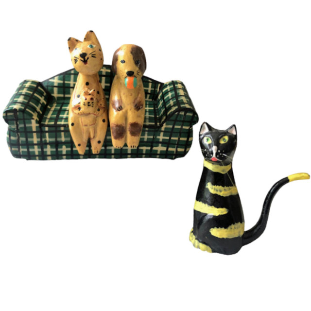 Petite décoration chat & chien sur canapé dans Décoration intérieure et accessoires  à Saint-Hyacinthe - Image 2