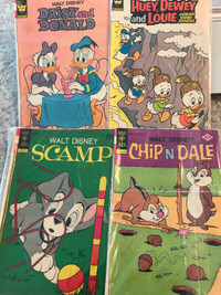 Disney Character Comics from 1970s and 1980s