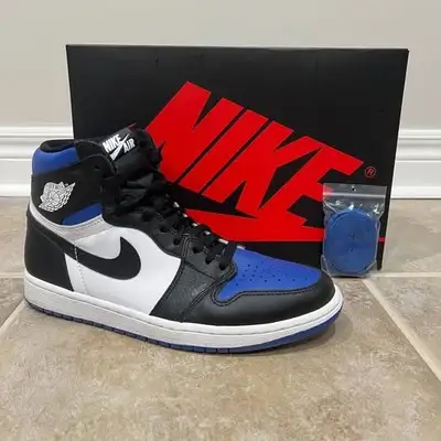 Slightly used, basically brand new. Comes with the original box and alternate laces.