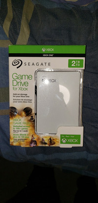 Xbox one seagate 2tb external hard drive